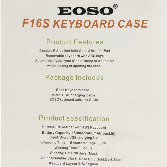 iPad Pro 9.7” Keyboard Case - Picture 2 of 4